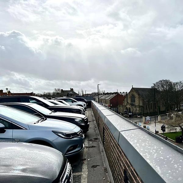 rooftop car park